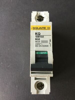 10B132 Square D KQ 10B132 B32 32A 60898 MCB