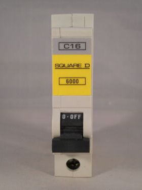 QO116EC6 Square D QOE MCB 16 Amp Single Pole Qwikline Breake