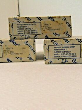 Wenglor YM24PAH2ANZ Laser Schalter Lot of 3 NEW