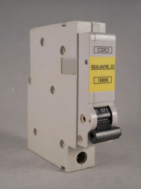 QO120EC10 Square D QOE MCB 20 Amp Single Pole Qwikline Break