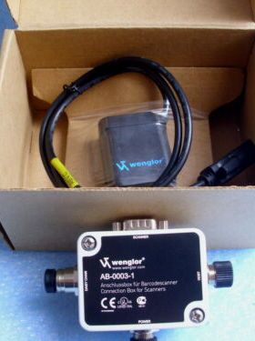 Wenglor 1D-/2D-Codescanner  FIS-0004-0101   Anschlussbox AB-
