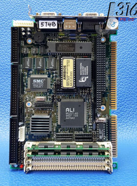 5748 ADVANTECH ICP PCB ISA HALF-SIZE CPU单板计算机ASC386SX V