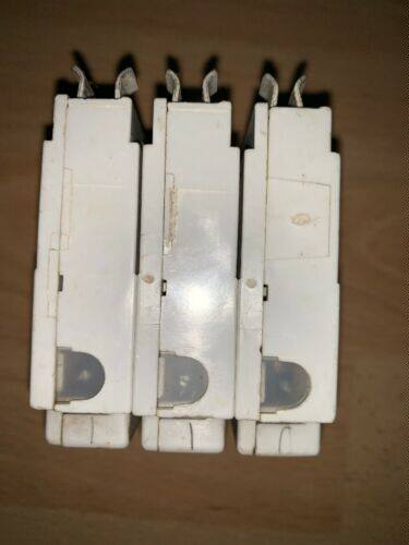 SQUARE D QOE D63 AMP 3 POLE MCB PLUG IN OLDER TYPE D TYPE (