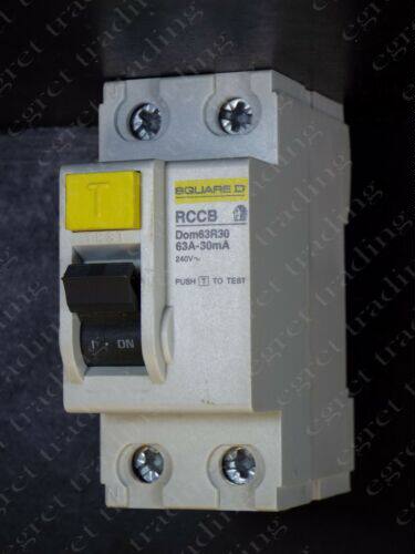 Dom63R30 Schneider / Square D  Domae Dom63R30 63A 30mA RCD R