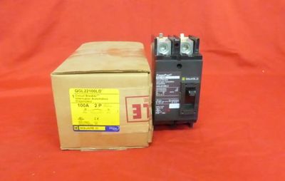 QGL22100LU SQUARE D QGL22100LU *NIB* POWERPACT QG 100 CIRCUI