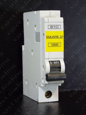 QOE Square D QOE MCB Circuit Breaker 6 & 10KA to BSEN 60898