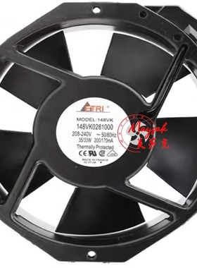 ETRI 208V-240V风扇148VK0281000/VK02810H30/VK0281083/VP028100