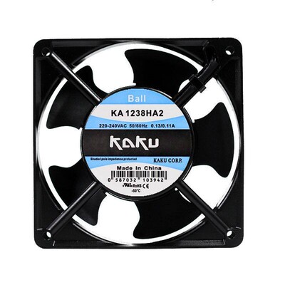 KA1238HA2 12038 220V 0.13A耐高温风扇 轴流风机120X120X38MM