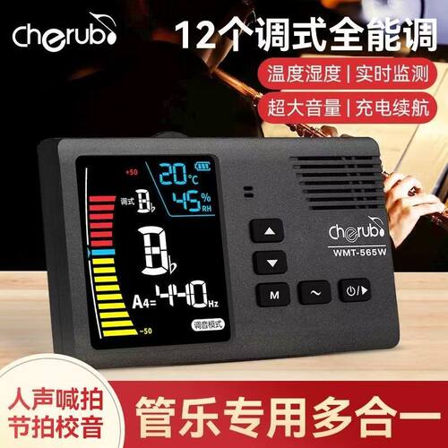 WMT565W充电管乐数拍调音器
