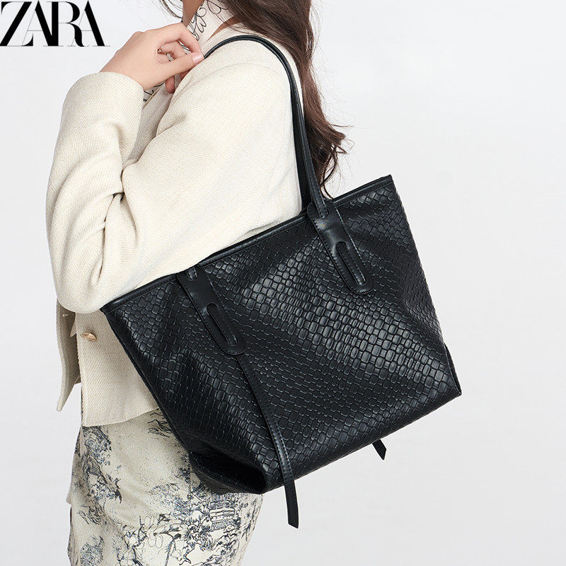 单肩包大容量简约托特包