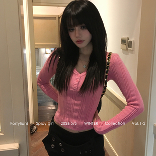 fortylions【1月21号20:00上新95折包邮】春日糖果 早春针织衫
