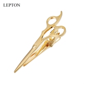 包邮 正装 男士 领带夹韩版 商务金色趣味剪刀领夹质感轻奢领夹礼盒装