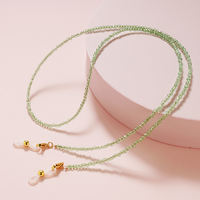 Japanese eyeglass chain necklaces, retro sun eye chain, emerald mask chain, lanyard, women's and men's sunglasses chain thumbnail 8
