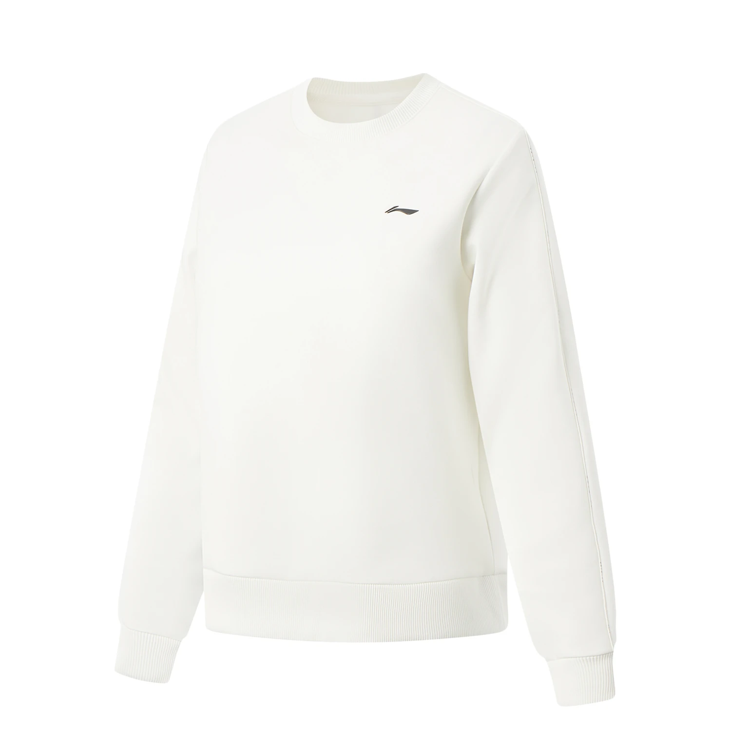 李宁套头衫2025年冬季新款女子健身系列保暖针织无帽卫衣 AWDV962