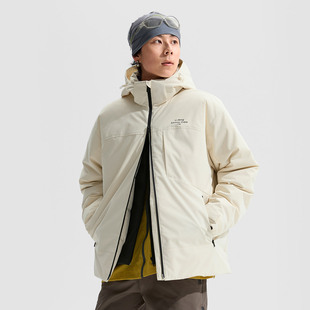 李宁2024新款 健身系列男子防泼水防风宽松运动短羽绒服AYMU249