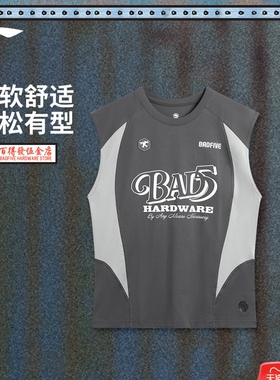 李宁背心男士2025新款BAD5篮球系列男装宽松夏季针织上衣AVSV183