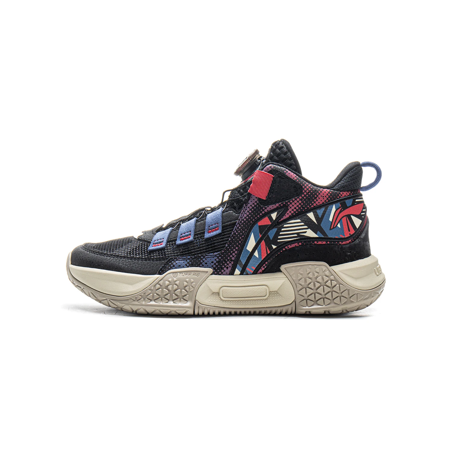 李宁男大童驰骋回弹中帮童篮球鞋YKBV058-3