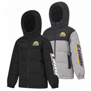 李宁儿童羽绒服短款冬款保暖鸭绒户外儿童外套YYMT031/051/027ZZ