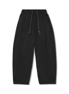 李宁 x 成龙联名功夫系列男子2026新款直筒宽松卫裤AKLW111-5