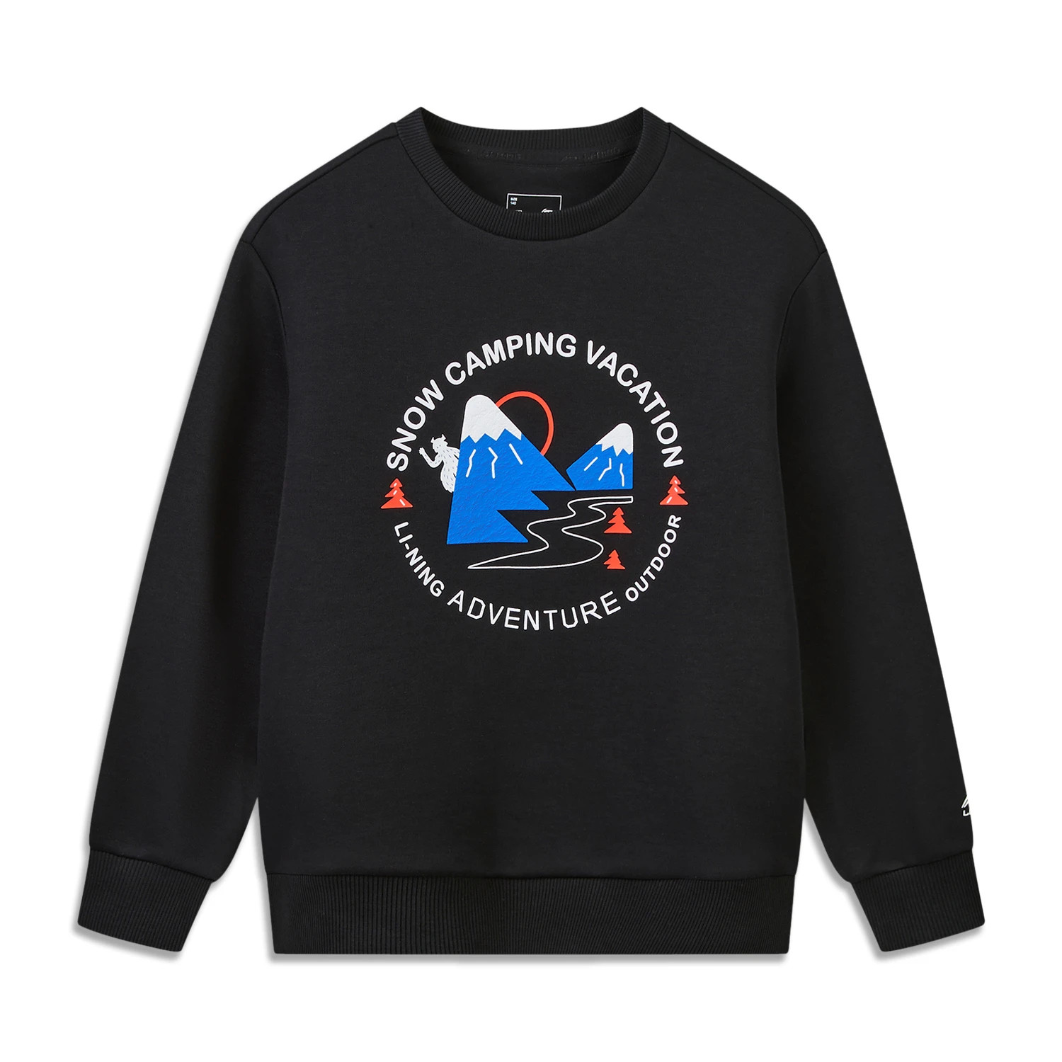 李宁2026新款男大童套头卫衣YWDW343-3