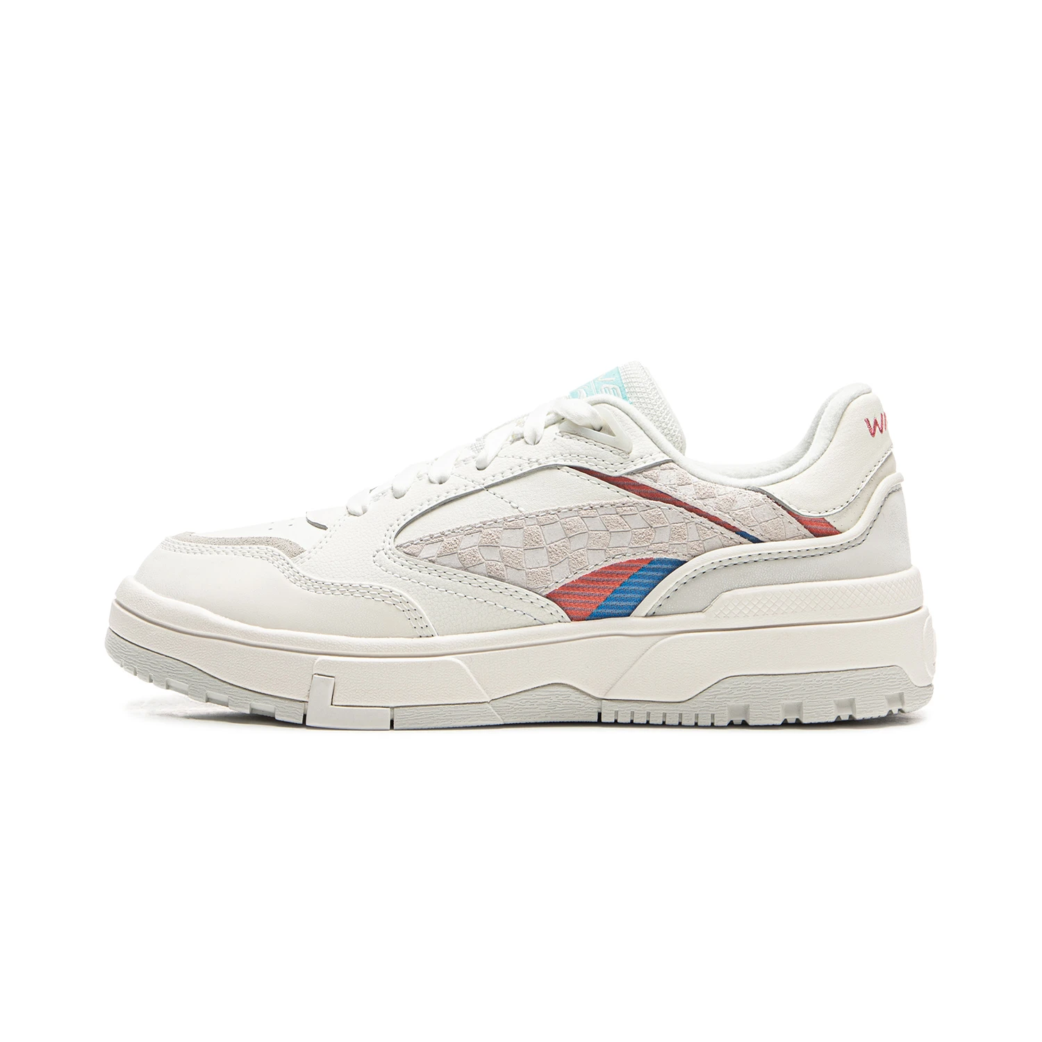 李宁休闲鞋2025冬季新款惟吾LOW女子舒适软弹经典运动板鞋AGCV264