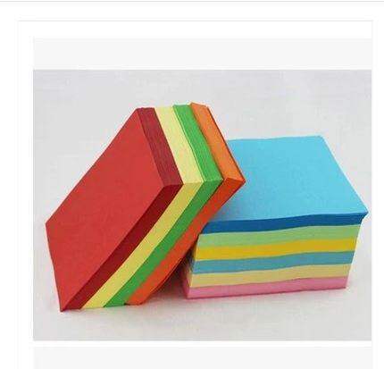 彩色手工纸千张鹤剪纸