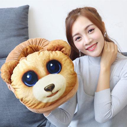 暖脚宝插电暖鞋女学生暖脚器加热暖脚垫办公室充电式卡通3D保暖鞋