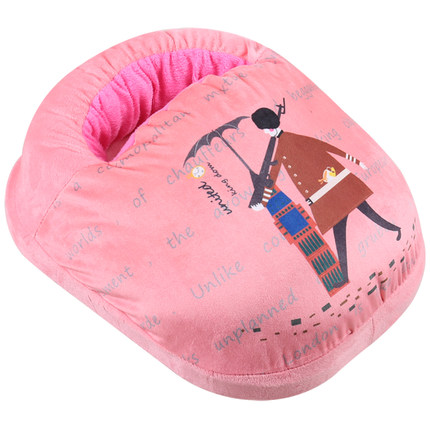 暖脚宝充电鞋电暖鞋热水袋暖手宝插电暖脚器加热办公室电热暖脚垫