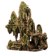 天然吸水石上水石原石假山盆景配石奇石室内装 饰小摆件天然假山盆