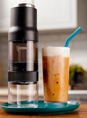 OXO Brew Rapid Brewer 手动咖啡压滤冲泡器 旅行便携浓缩咖啡机
