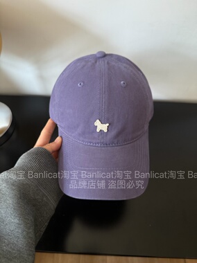 BanliCat 26年显白紫色小马棒球帽男女街舞潮搭出片鸭舌帽显脸小