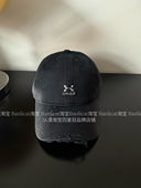 BanliCat2025新款 字母渐变棒球帽子女显脸小大头围鸭舌帽男潮 韩版