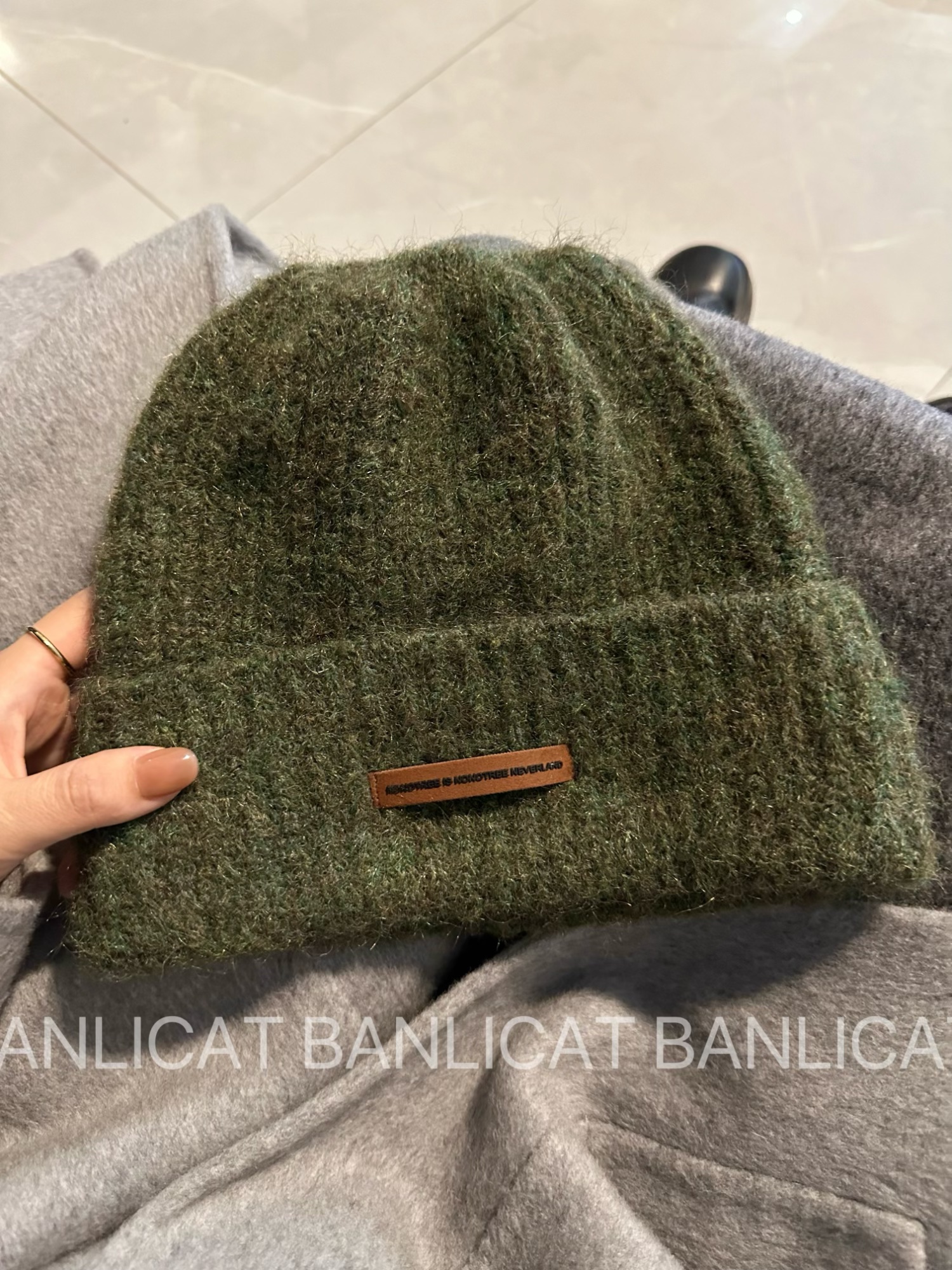 显脸小羊毛混纺毛线帽子男女情侣款针织帽秋冬保暖新品大头围帽子