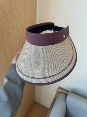 出游遮阳可折叠空顶防晒帽