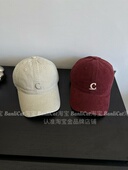 BanliCat 大版 型显脸小韩ins刺绣C字母鸭舌帽子女高品质棒球帽男