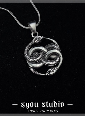 Syou男女通用钛钢不掉色吊坠