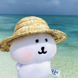 nagano自嘲熊日晒熊日烧熊晒黑熊委屈熊可爱毛绒公仔挂件娃娃礼物