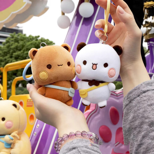 平替一二布布弹力超柔毛绒挂件10