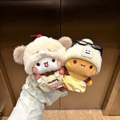 一二布布娃衣10cm通用手工针织娃