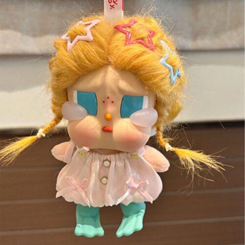 新品眼泪工厂CRYBABY娃衣搪胶公仔挂件手工哭娃衣服哭鸭可爱公主