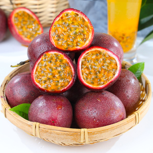 百香果现摘精选5斤大果 全红鲜果新鲜西番莲鸡蛋果酸爽香甜包邮