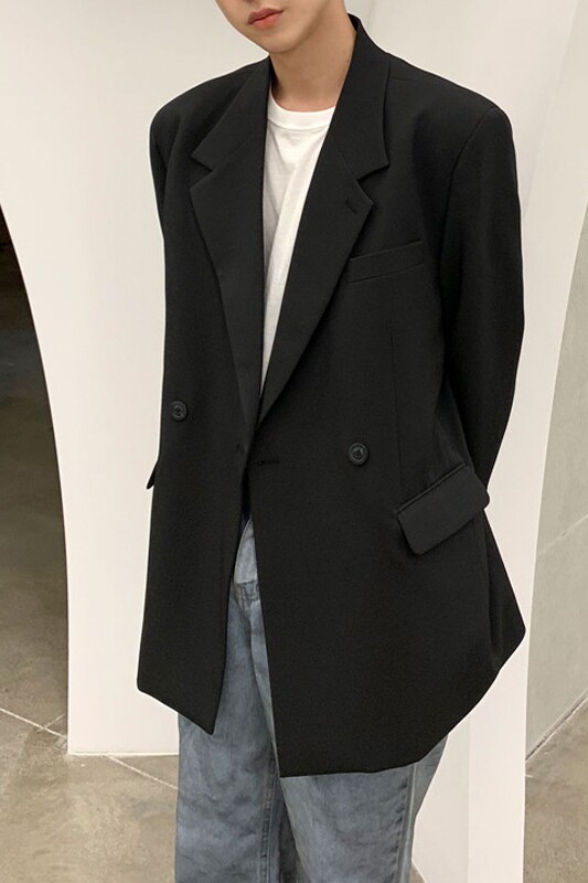 秋季新款雅痞小西装男韩版宽松情侣西服潮流外套XZ16-P95,男装西服,四季星座713