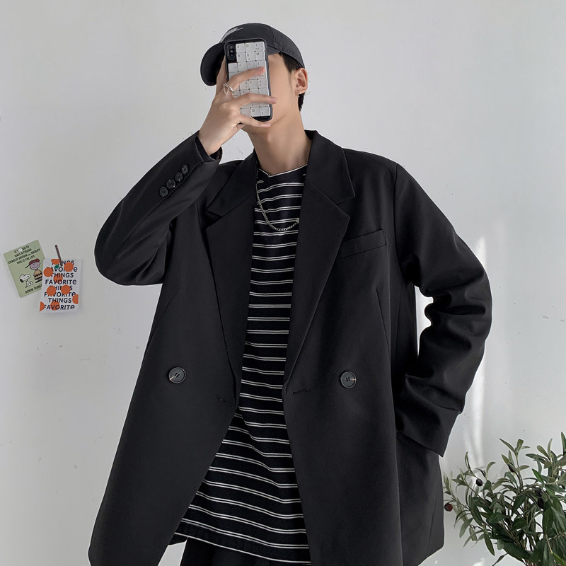 春季雅痞小西装男韩版宽松西服休闲ins外套XZ16-P90,男装西服,四季星座713