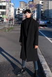 冬天百搭气质加厚男士毛呢大衣男韩版宽松呢子风衣外套F，男装毛呢大衣，四季星座713
