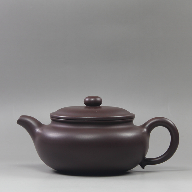 仿古壶王红娟制老紫泥