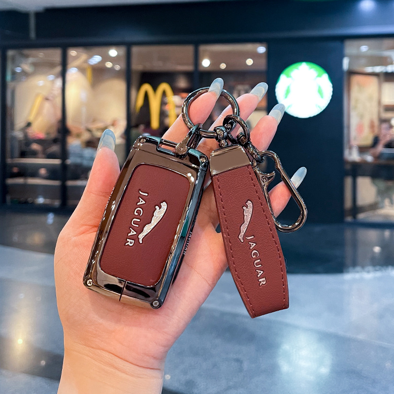适用捷豹xfl钥匙套xel专用fpace扣ipace/ftype包epace车xjl金属壳