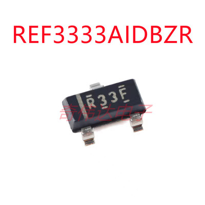 REF3333AIDBZR 丝印字R33F 电压基准3.3V 电源IC SOT23电子元器件