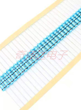 2W金属膜五色环电阻1% 10R15R20R22R30R33R43R47R51R68R75R82R91R