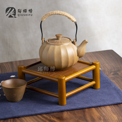 楠竹壶承茶具收纳茶杯架壶架