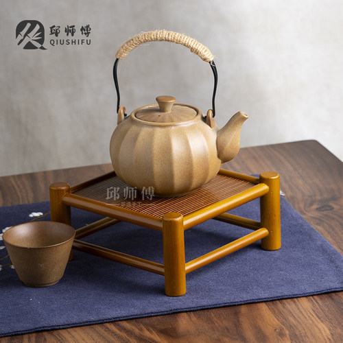楠竹壶承茶具收纳茶杯架壶架